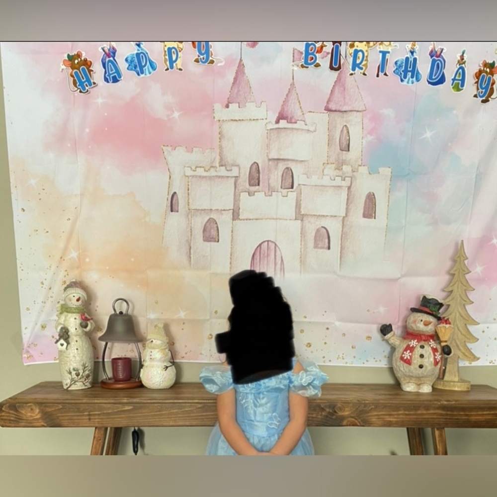 Princess Castle Backdrop - Picture 2 of 3
